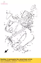 Aqui você pode pedir o rótulo em Yamaha , com o número da peça 5XLF118N0000: