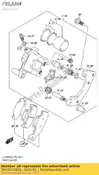 Here you can order the brake pads from Suzuki, with part number 5910031850: