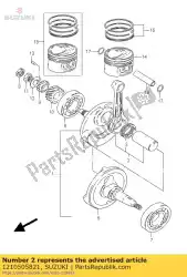 Qui puoi ordinare set di connrod da Suzuki , con numero parte 1210505821: