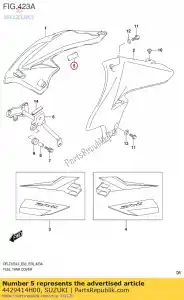 Suzuki 4429414H00 poduszka, ta paliwo - Dół