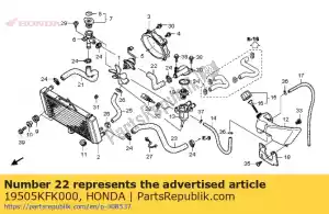 honda 19505KFK000 geen beschrijving beschikbaar op dit moment - Onderkant