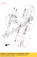 1B2F31101000, Yamaha, chambre à air comp.1 yamaha  tt r 125 2008 2009 2010 2011 2012 2013 2016 2017 2018 2019 2020, Nouveau