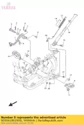 Here you can order the spring, tension from Yamaha, with part number 905061801900: