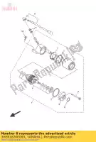 3HE818260000, Yamaha, Tornillo yamaha  fz fzr fzs gts xj xp xp500, 5gj1, 115gj-300e6 xp500, 5gj5, 1a5gj-300e6 xp500, 5gj9, 1b5gj-300e4 xp500, 5vu1, 1c5vu-300e2 xv xvs yfm yzf 350 400 500 535 600 650 750 1000 1989 1990 1991 1992 1993 1994 1995 1996 1997 1998 1999 2000 2001 2002 2003 200, Nuevo