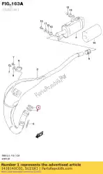 Tutaj możesz zamówić uszczelka, wydech od Suzuki , z numerem części 1418140C00: