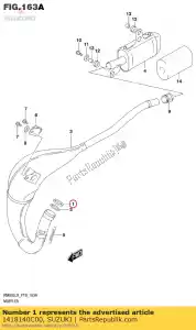 Suzuki 1418140C00 uszczelka, wydech - Dół