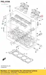 Here you can order the screw from Suzuki, with part number 021220616B: