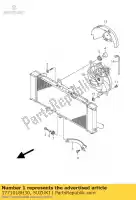 1771018H30, Suzuki, conjunto do radiador, w suzuki gsx  fua gsf bandit s fu f sa fa a gsf1250nsnasa gsx650f gsf1250nassa gsx650fa gsf1250sa gsf1250a 650 1250 , Novo