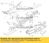 623654000P, Piaggio Group, Linker bougie-inspectiedeksel piaggio x x evo x8 zapm36401 zapm36601 125 150 200 250 400 2004 2005 2006 2007 2008 2016, Nieuw