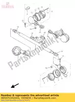 985070302000, Yamaha, screw, pan head(3ef) yamaha v max xv xvz 750 1100 1200 1300 1995 1996, New