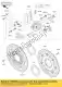 Compasso de calibre-submontagem, fr, lh, b kle65 Kawasaki 430800147DJ