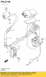 Here you can order the ignition coil from Suzuki, with part number 3341013E00: