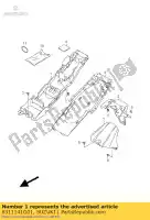 6311141G01, Suzuki, spatbord, achter fr suzuki gsx r1000 1000 , Nieuw