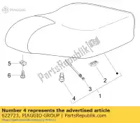 622723, Piaggio Group, podk?adka piaggio liberty 50 2005, Nowy