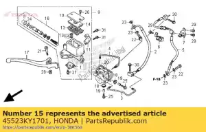 Honda 45523KY1701 klem - Onderkant