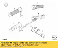 61317710210, BMW, interrupteur à combinaison i-abs / dl / hg, droit (à partir de 09/2002) (à 12/2002) bmw  1150 1999 2000 2001 2002 2003 2004 2005, Nouveau