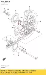 Here you can order the seal,dust from Suzuki, with part number 0928326019: