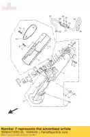 5RNE47280100, Yamaha, silenziatore di protezione yamaha yn 50 2005 2006 2008 2009 2010 2011 2012 2013 2014 2015 2016, Nuovo