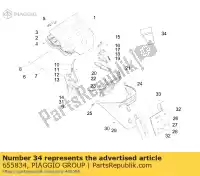 655834, Piaggio Group, Borsa per adattatore piaggio mp ibrido 125 3, Nuovo