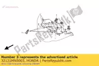 32121MN5003, Honda, suporte do acoplador, l honda gl goldwing se  valkyrie f6c gold wing interstate i aspencade a gl1500 gl1500se gl1500a 1500 , Novo