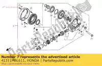 41311MBL611, Honda, coffret, final honda nt 650 700 1998 1999 2000 2001 2002 2003 2004 2005 2006 2007 2008 2009 2010, Nouveau