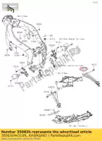 35063044518R, Kawasaki, ficar, rr, rh, f.s.black kawasaki zx6r ninja r zx10r f  zx 10r 6r abs zx600 zx636 636 se 600 1000 , Novo