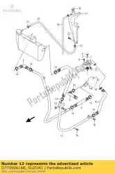 Aqui você pode pedir o parafuso ux125 / 200 em Suzuki , com o número da peça D77090616B: