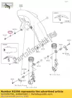 922000796, Kawasaki, podk?adka 6,5x16x1,0 er650ecf kawasaki  d tracker er-6f er-6n vulcan 125 150 300 650 2012 2013 2014 2015 2016 2017 2018 2019 2020 2021, Nowy