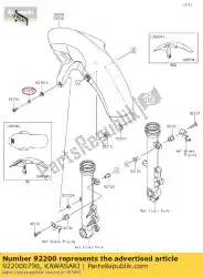 Here you can order the washer,6. 5x16x1. 0 er650ecf from Kawasaki, with part number 922000796: