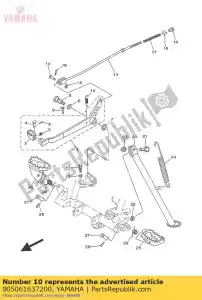 yamaha 905061637200 mola, tensão (56a) - Lado inferior