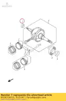 0928316010, Suzuki, joint, huile, 6x34x1 suzuki address 110 2016, Nouveau