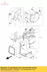 Here you can order the air shroud assy from Yamaha, with part number 43DE26200000: