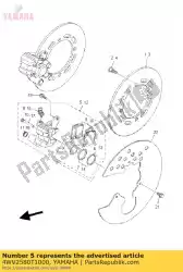 Aqui você pode pedir o compasso de calibre (esquerda) em Yamaha , com o número da peça 4WV2580T1000: