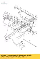 1340324F00, Suzuki, gasklephuis, dhr suzuki gsx 1300 1999 2000, Nieuw