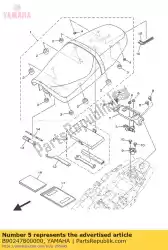 Tutaj możesz zamówić komplet zamków siedziska od Yamaha , z numerem części B90247800000:
