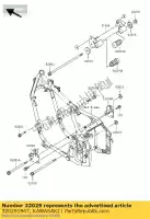 320291947, Kawasaki, soporte-motor, rr, upp kawasaki vn classic drifter 800, Nuevo