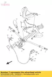 Qui puoi ordinare rivetto da Yamaha , con numero parte 902690681200: