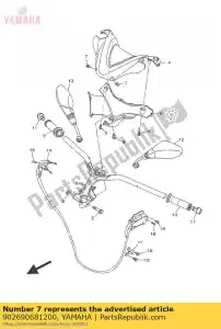 yamaha 902690681200 rivetto - Il fondo