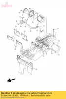 5UXW14410000, Yamaha, purificador de ar caso comp. yamaha xjr 1300 2007 2008 2009 2010 2011 2015 2016, Novo