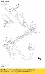 schroef, 6x12 van Suzuki, met onderdeel nummer 0913906091, bestel je hier online: