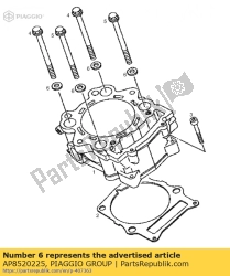 Aprilia AP8520225, Podk?adka p?aska 10,5x20x2,3, OEM: Aprilia AP8520225