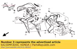 Here you can order the cover, r. Headlight from Honda, with part number 64230MFJD00: