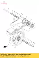 5YU253640000, Yamaha, ammortizzatore yamaha mt 1670 2005 2006 2007 2008 2009, Nuovo