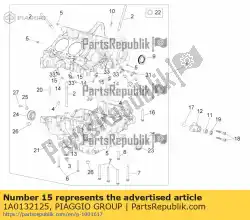 Aquí puede pedir chorro de refrigeración del pistón de Piaggio Group , con el número de pieza 1A0132125: