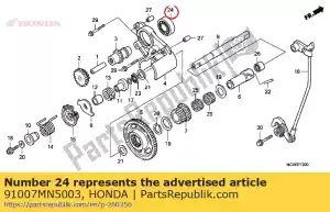 honda 91007MN5003 rodamiento, bola radial, 6904 (ntn) - Lado inferior