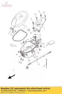 yamaha 3C6F8199S100 o / m yq50 - Lado inferior