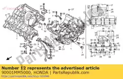 Tutaj możesz zamówić brak opisu w tej chwili od Honda , z numerem części 90001MM5000: