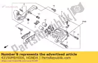 43150MEH006, Honda, nessuna descrizione disponibile al momento honda nsa 700 2008 2009, Nuovo