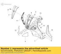 62193100AI, Piaggio Group, bouclier avant     , Nouveau