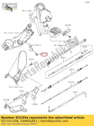 Here you can order the bolt,socket,6x14 klx150eef from Kawasaki, with part number 921541208: